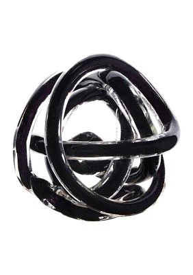 Black Glass Knot