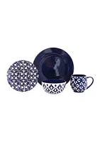 Baum Brothers Amari 16 Piece Dinnerware Set