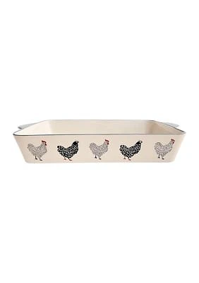 Coop Chickens Large Baking Dish