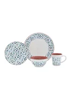 Baum Brothers 	  Evora 16 Piece Dinnerware Set