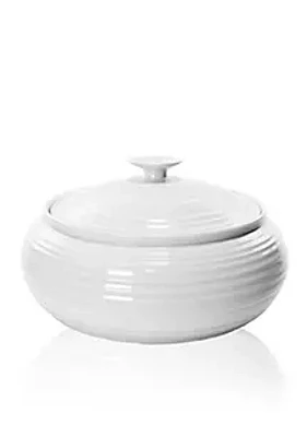 Portmeirion Sophie Conran White Low Covered Casserole