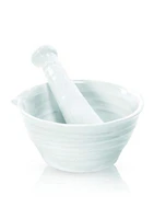 White Mortar and Pestle