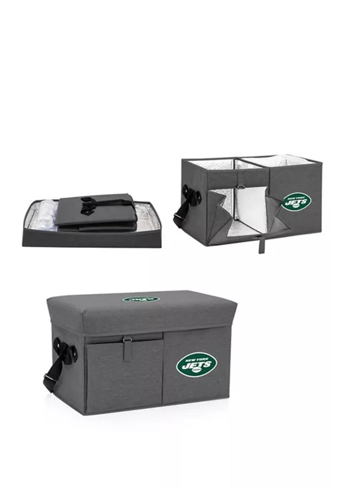 Belk NFL New York Jets Ottoman Portable Cooler