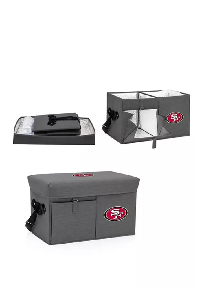 Belk NFL San Francisco 49ers Ottoman Portable Cooler