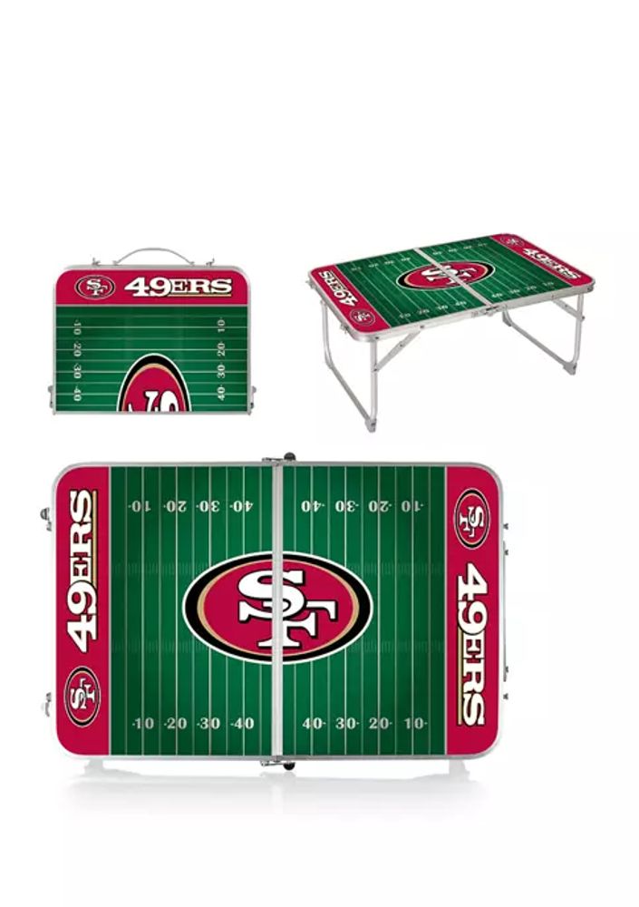 Belk NFL San Francisco 49ers Picnic Table Portable Folding Table with Seats