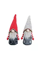 Santa's Workshop Inc inch Denim Gnomes