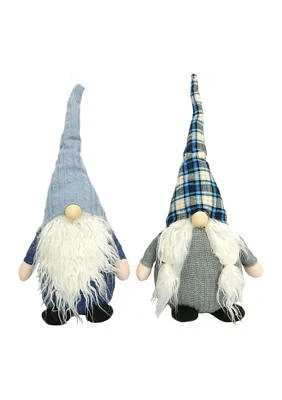 12 Inch Country Gnomes - Set of 2 