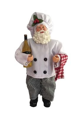 12 Inch Cooking With Wine Santa