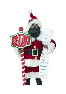 Santa's Workshop 12 Inch North Pole Claus