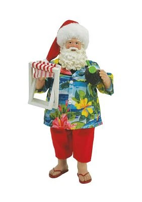 12 Inch Santa and His Beach Chair