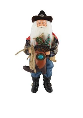 15" Cowboy Santa