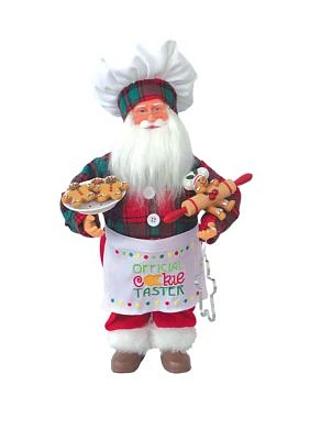 15 Inch Cookie Tasting Claus