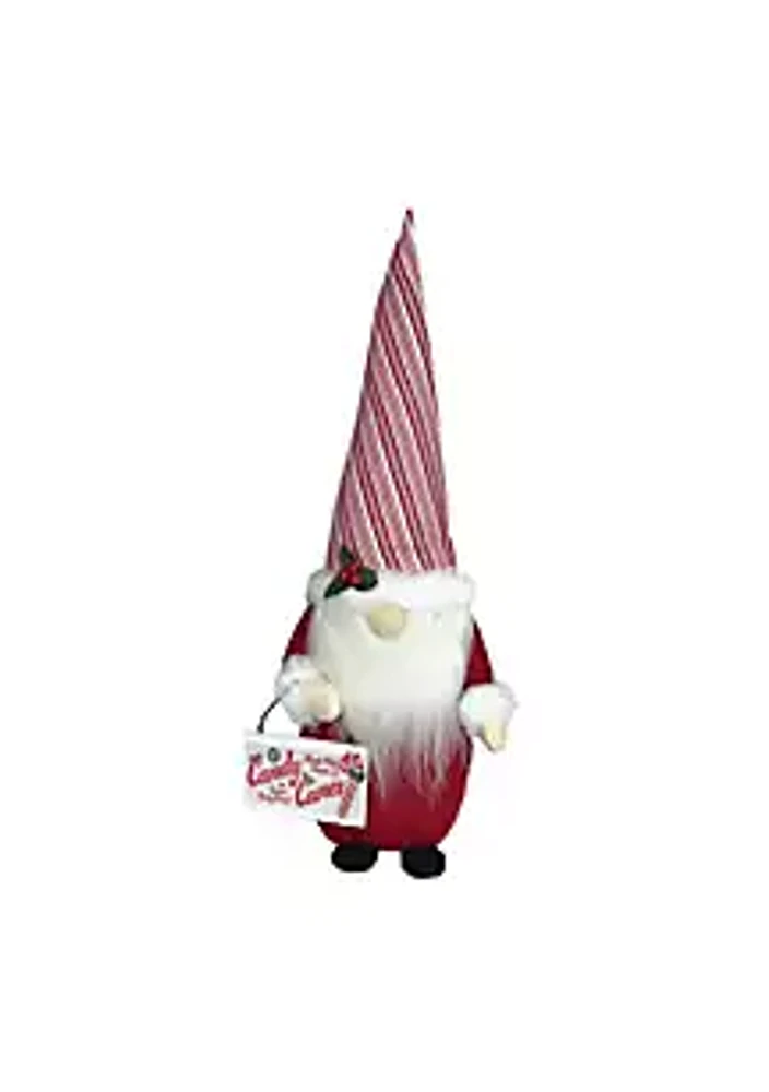 Santa's Workshop Inc 17 inch Candy Cane Gnome