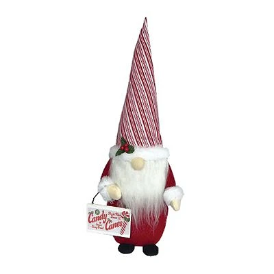 17 inch Candy Cane Gnome