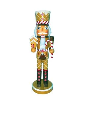 14" Gingerbread Soldier Nutcracker