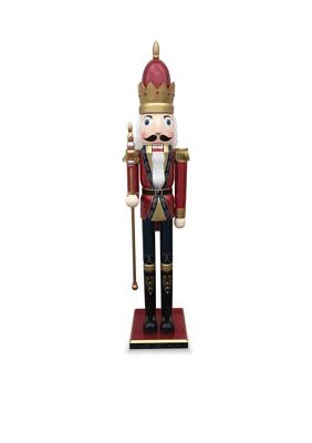 Red and Green Royal Guard Nutcracker 