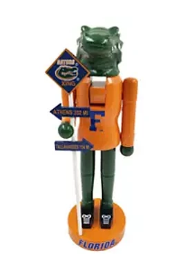 Santa's Workshop  NCAA Florida Gators 12 Inch Rivalry Nutcracker