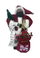 Santa's Workshop NCAA 12" Morehouse Santa