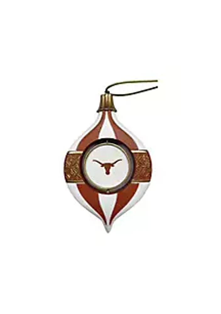 Santa's Workshop Inc 5.5 inch Texas Spinning Bulb Ornament