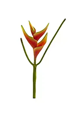 Nearly Natural 14-Inch Mini Heliconia Artificial Flower (Set of 6)