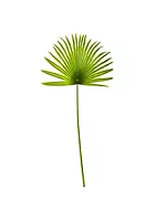Nearly Natural -Inch Fan Palm Artificial Spray Plant (Set of