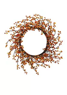 Nearly Natural 24-in. Sweet Bitter Wreath