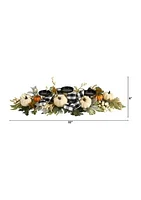 Pumpkin Artificial Candelabrum 