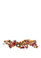 Nearly Natural 60 in Maple Leaf Garland