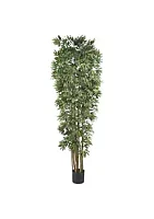 Nearly Natural 7' Bamboo Japonica Silk Tree