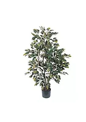 Nearly Natural 4' Ficus Silk Tree