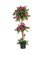 Nearly Natural 5-Foot Mini Bougainvillea Topiary