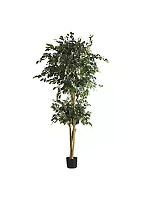 Nearly Natural 6' Double Ball Ficus Silk Tree