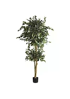 Nearly Natural 6' Double Ball Ficus Silk Tree