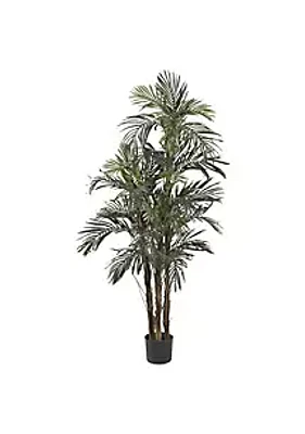 Nearly Natural -Foot Robellini Palm Silk Tree