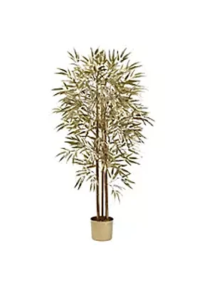 Nearly Natural 5-Foot Golden Bamboo Tree