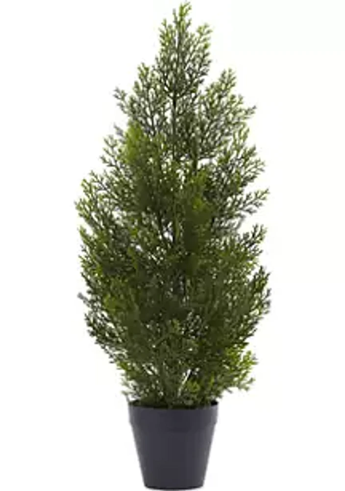 Nearly Natural Mini Cedar Pine Tree Indoor/Outdoor