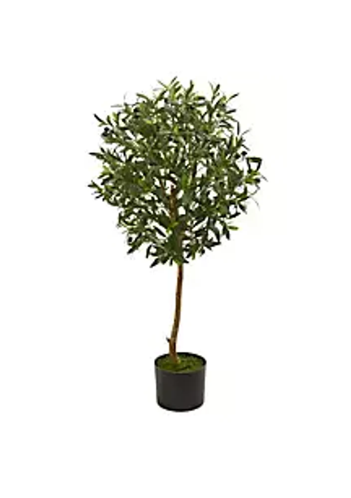 Nearly Natural 3.5-Foot Olive Artificial Tree