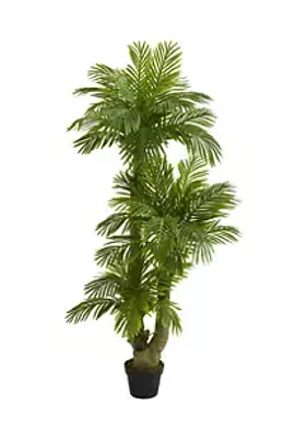 Nearly Natural Triple Phoenix Palm Tree