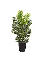 Nearly Natural 5.5-Foot Paradise Palm Artificial Tree in Square Planter