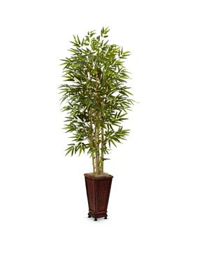 Bamboo Tree with Decorative Planter