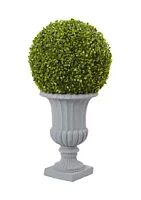 Nearly Natural Boxwood Topiary with Urn Indoor/Outdoor