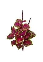Nearly Natural 23-Inch Coleus Bush Artificial Plant (Set of 6)