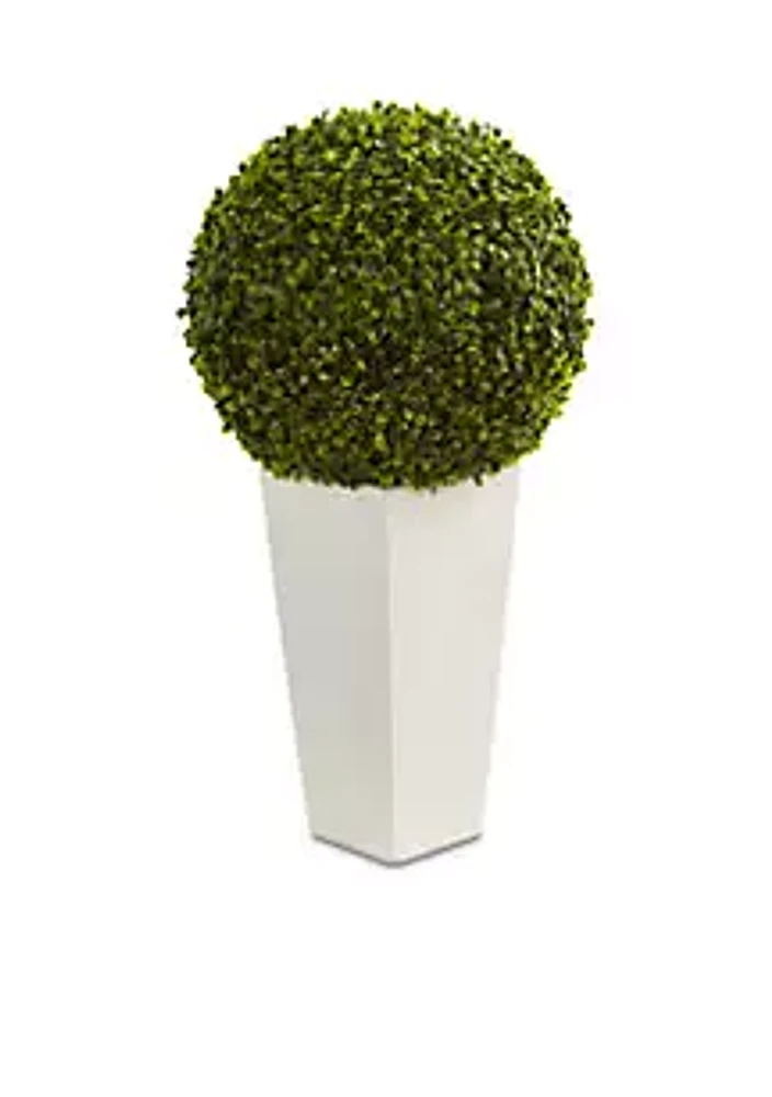 Nearly Natural Boxwood Topiary Ball Artificial Plant