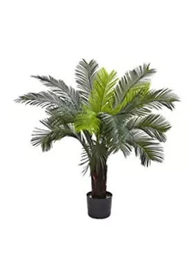 Nearly Natural Cycas Tree Indoor/Outdoor