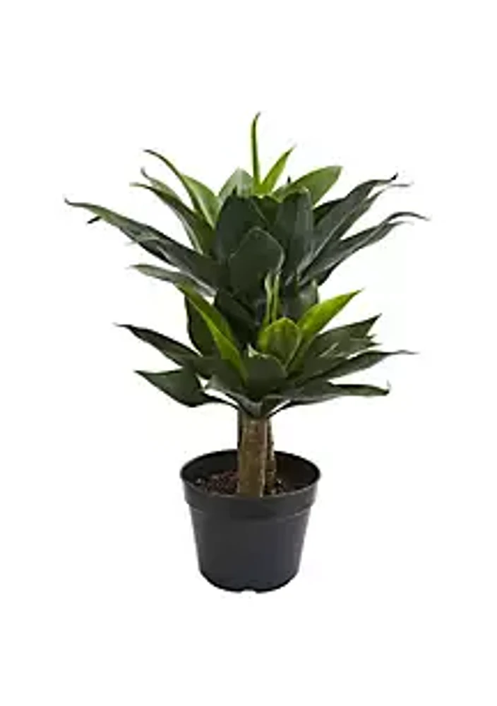 Nearly Natural 29-Inch Double Agave Succulent Artificial Plant