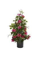 Nearly Natural 24-Inch Bougainvillea Artificial Climbing Plant