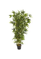 Nearly Natural 57-Inch Bamboo Artificial Tree (Real Touch) UV Resistant (Indoor/Outdoor)