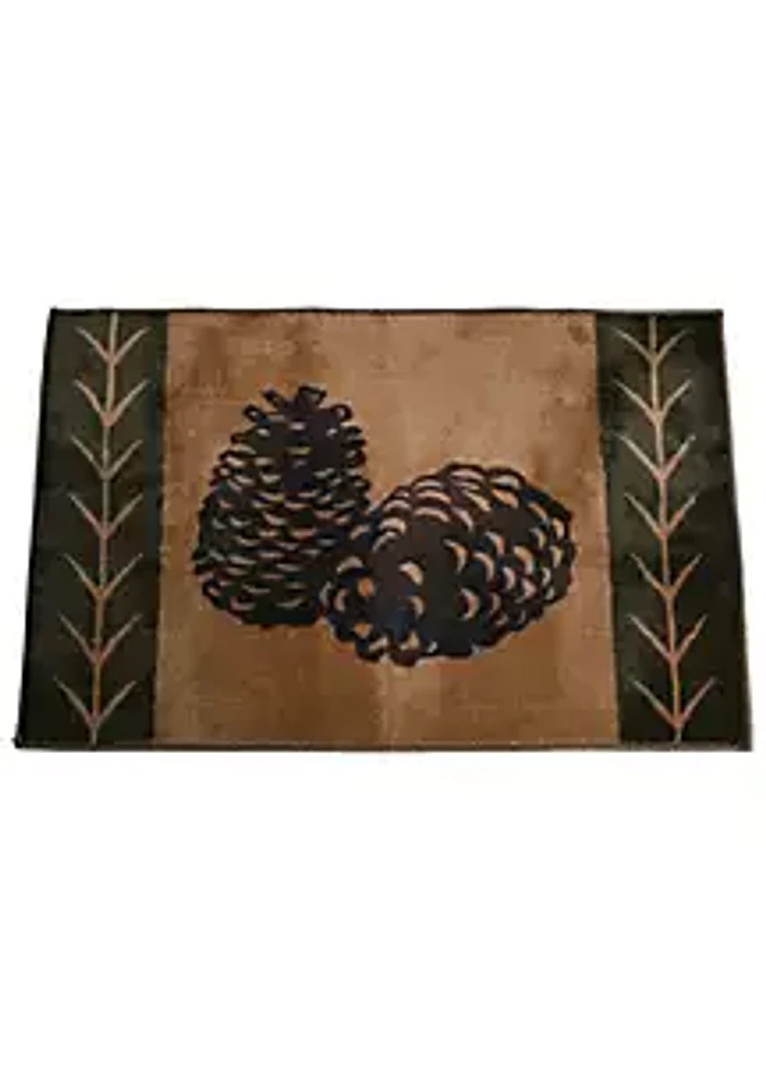 Paseo Road by HiEnd Accents Pine Cone Rug