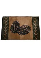 Paseo Road by HiEnd Accents Pine Cone Rug