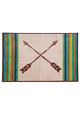 Paseo Road by HiEnd Accents Serape Arrow Design Rug